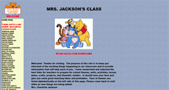 Desktop Screenshot of mrscjacksonsclass.com